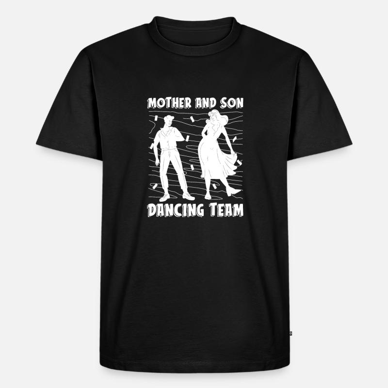 Mom Mutter Mutter Tanz Mutter - Männer Premium Bio T-Shirt - Schwarz