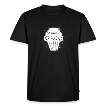 Boulangerie Boulangerie Étoiles de la boulangerie - T-shirt Premium bio Homme - noir - Devant - Nico (187cm)