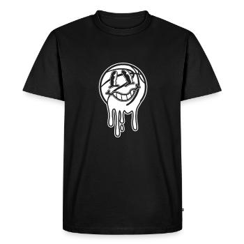 Basket-ball Basket-ball Joueur Drôle - T-shirt Premium bio Homme - noir - Devant - Nico (187cm)
