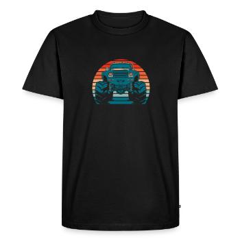 Monster Truck - T-shirt Premium bio Homme - noir - Devant - Nico (187cm)