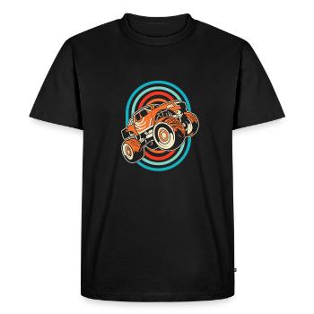 Monster Truck - T-shirt Premium bio Homme - noir - Devant - Nico (187cm)