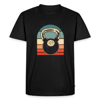 Aptitude - T-shirt Premium bio Homme - noir - Devant - Nico (187cm)