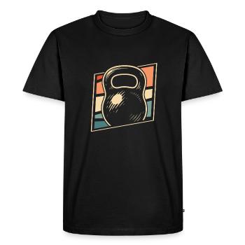 Aptitude - T-shirt Premium bio Homme - noir - Devant - Nico (187cm)