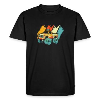 Monster Truck - T-shirt Premium bio Homme - noir - Devant - Nico (187cm)