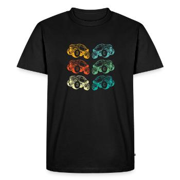 Monster Truck - T-shirt Premium bio Homme - noir - Devant - Nico (187cm)