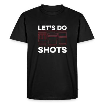 Photographer Photography Camera - Men's Premium Organic T-Shirt - black - Front - Nico (187cm)
