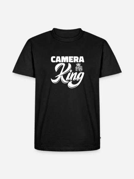 Photographer Photography Camera - Men's Premium Organic T-Shirt - black