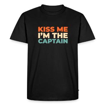 Sailing Sailor Sailboat St. Patrick's Day - Men's Premium Organic T-Shirt - black - Front - Nico (187cm)