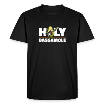 Bassiste Guitare basse Bassiste - T-shirt Premium bio Homme - noir - Devant - Nico (187cm)
