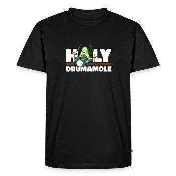 Batterie Batteur Batteur - T-shirt Premium bio Homme - noir - Devant - Nico (187cm)