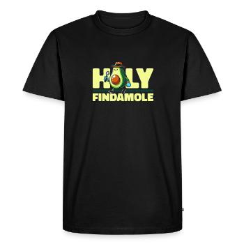 Forensics Forensic Scientist Avocado Holy Findamole - Men's Premium Organic T-Shirt - black - Front - Nico (187cm)