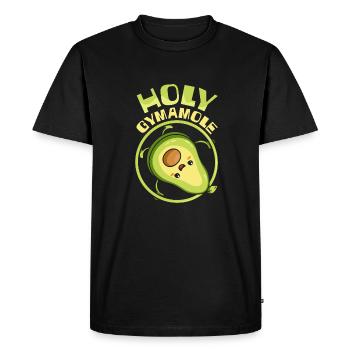 Rsg Gymnastique Gymnastique Avocat Holy Gymamole - T-shirt Premium bio Homme - noir - Devant - Nico (187cm)