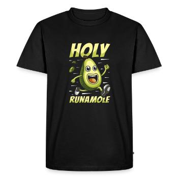 Xc Runner Course de fond - T-shirt Premium bio Homme - noir - Devant - Nico (187cm)