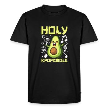 K Pop Kpop Pop Coréenne Avocat Holy Kpopamole - T-shirt Premium bio Homme - noir - Devant - Nico (187cm)