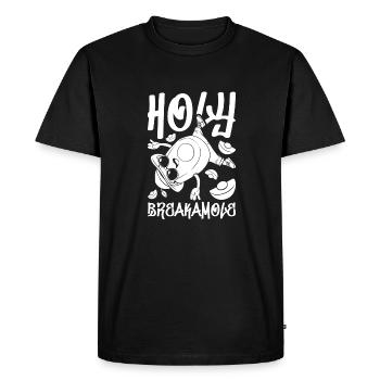 Breakdance Breakdancer Breakdancing - Men's Premium Organic T-Shirt - black - Front - Nico (187cm)