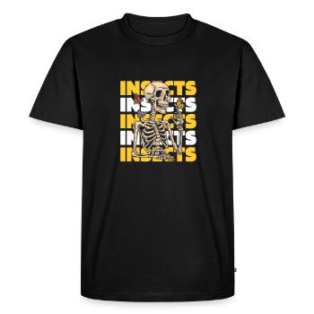 Entomology Entomologist Insect - Men's Premium Organic T-Shirt - black - Front - Nico (187cm)