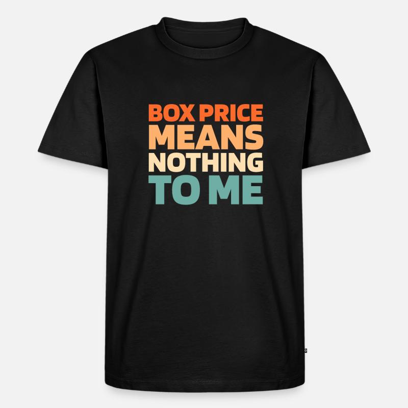 Sneakers - Männer Premium Bio T-Shirt - Schwarz