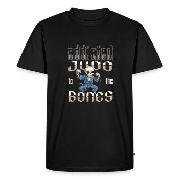 Judoka - T-shirt Premium bio Homme - noir - Devant - Nico (187cm)