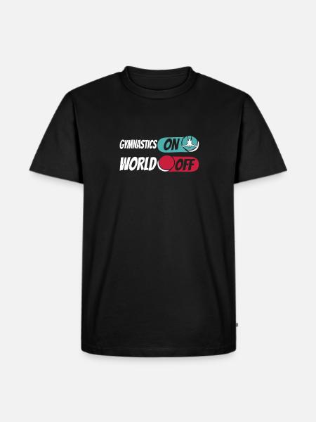 Rsg Gymnastics Gymnastics - Men's Premium Organic T-Shirt - black