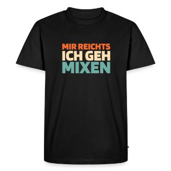 Sound Engineer Sound Engineer - Men's Premium Organic T-Shirt - black - Front - Nico (187cm)