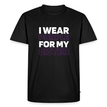 Alzheimer - T-shirt Premium bio Homme - noir - Devant - Nico (187cm)
