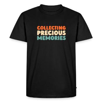 Alzheimer Soutien à la maladie d’Alzheimer - T-shirt Premium bio Homme - noir - Devant - Nico (187cm)