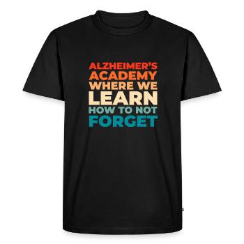 Alzheimer - T-shirt Premium bio Homme - noir - Devant - Nico (187cm)