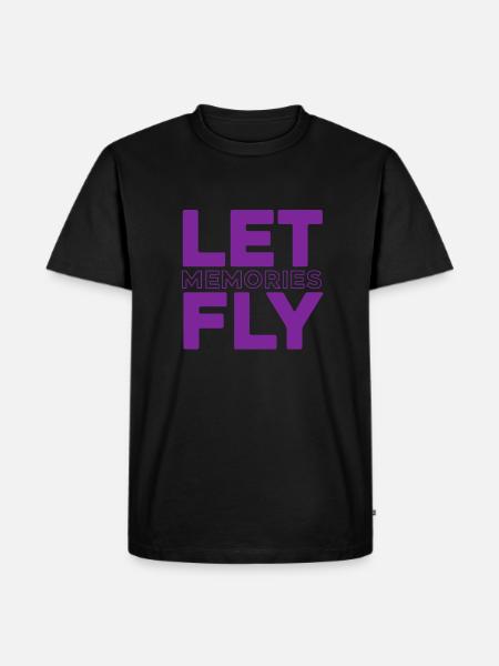 Papillon Alzheimer Alzheimer - T-shirt Premium bio Homme - noir