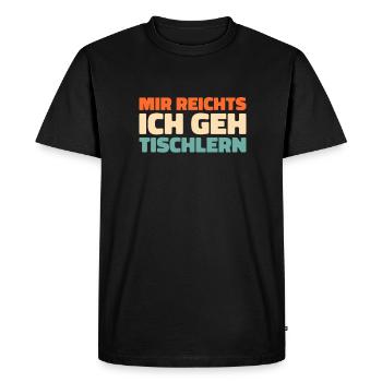Charpentier, Charpentier, Charpentier - T-shirt Premium bio Homme - noir - Devant - Nico (187cm)