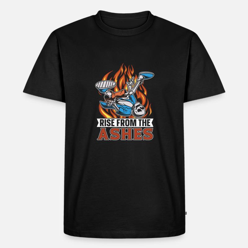 Breakdance Breakdancer Breakdancing - Männer Premium Bio T-Shirt - Schwarz