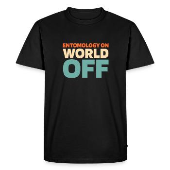 Entomology Entomologist Insect - Men's Premium Organic T-Shirt - black - Front - Nico (187cm)