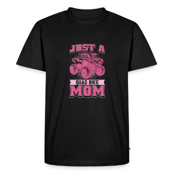 Quad Bike Mutter Just A Quad Bike Mom - T-shirt Premium bio Homme - noir - Devant - Nico (187cm)