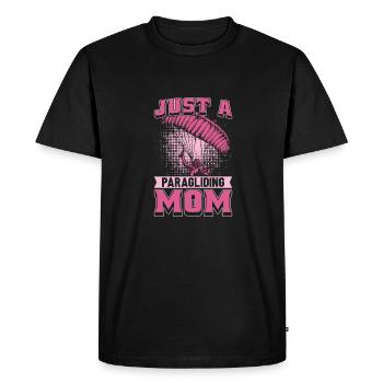 Paragliding Paragliding Mother - Men's Premium Organic T-Shirt - black - Front - Nico (187cm)