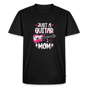 Guitare électrique Sillet de guitare électrique - T-shirt Premium bio Homme - noir - Devant - Nico (187cm)