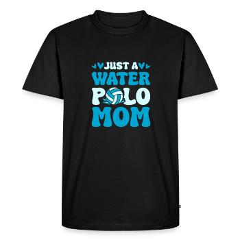 Water-polo water-polo maman - T-shirt Premium bio Homme - noir - Devant - Nico (187cm)