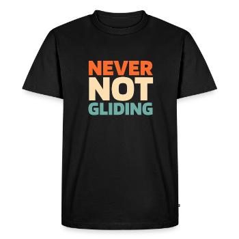 Paragliding Paragliding - Men's Premium Organic T-Shirt - black - Front - Nico (187cm)