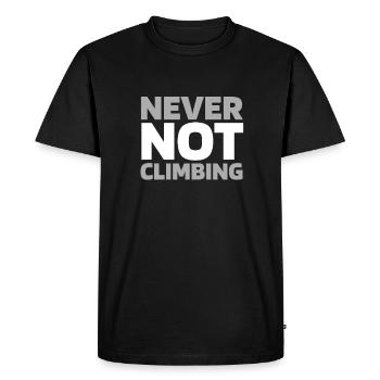 Bloc de bloc - T-shirt Premium bio Homme - noir - Devant - Nico (187cm)