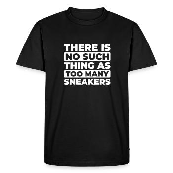 Baskets - T-shirt Premium bio Homme - noir - Devant - Nico (187cm)