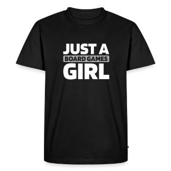 Jeu de société Jeu de société - T-shirt Premium bio Homme - noir - Devant - Nico (187cm)