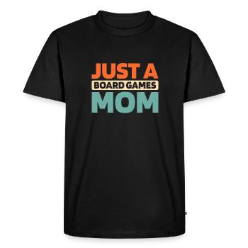 Jeu de société Jeu de société - T-shirt Premium bio Homme - noir - Devant - Nico (187cm)