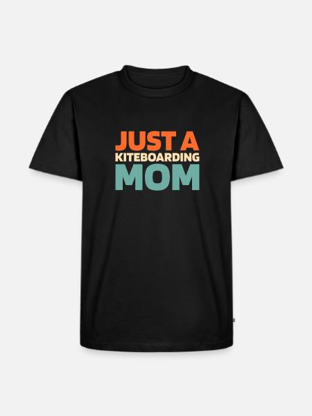 Kitesurfer Kitesurfing Kiting Kitesurfing - Men's Premium Organic T-Shirt - black
