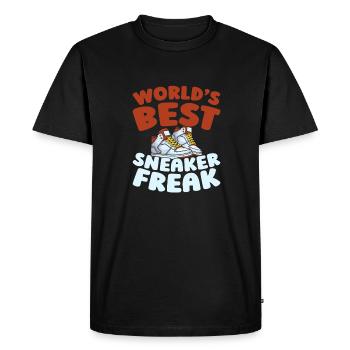 Sneakers Worlds Best Sneaker Head - T-shirt Premium bio Homme - noir - Devant - Nico (187cm)