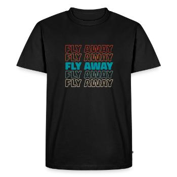 Paramoteur parapente - T-shirt Premium bio Homme - noir - Devant - Nico (187cm)