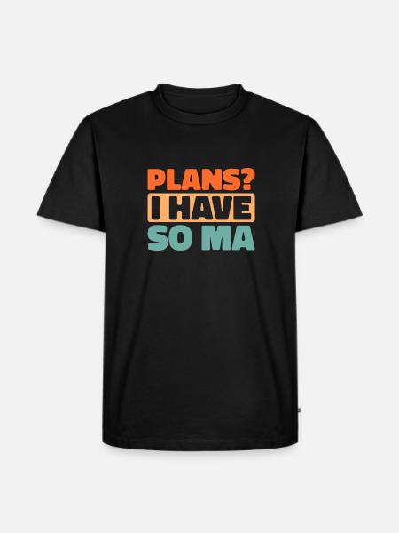 Black humor - Men's Premium Organic T-Shirt - black