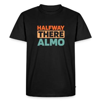 Black humor - Men's Premium Organic T-Shirt - black - Front - Nico (187cm)