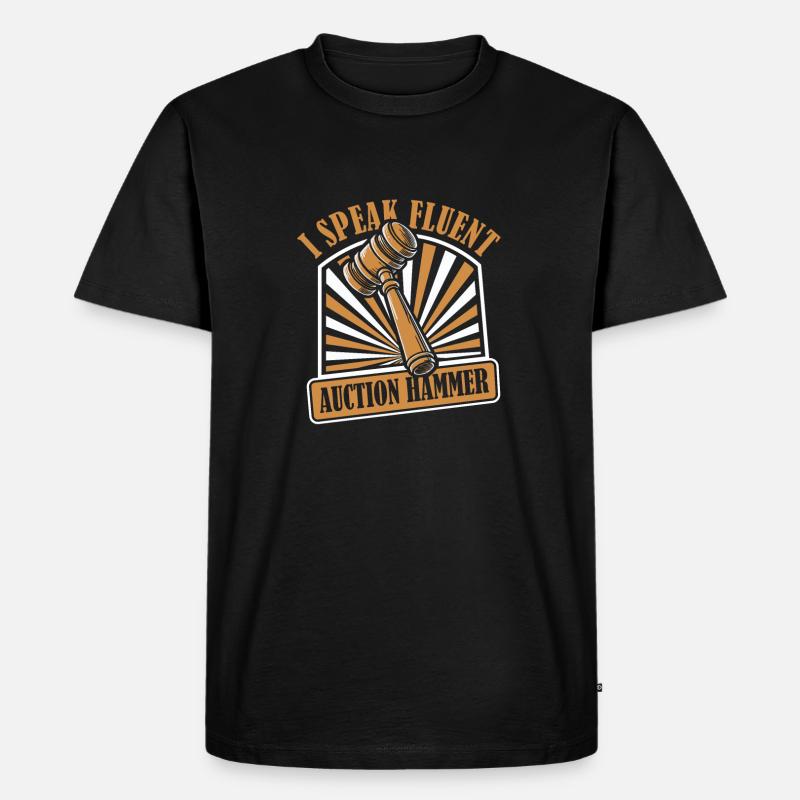 Archivar - Männer Premium Bio T-Shirt - Schwarz