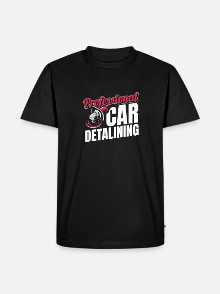 Car detailer - Men's Premium Organic T-Shirt - black