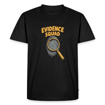 Forensics Forensic Scientist Cadre - Men's Premium Organic T-Shirt - black - Front - Nico (187cm)