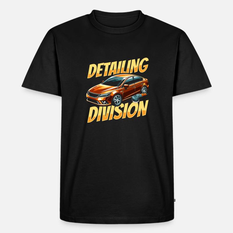 Autoaufbereiter Team - Männer Premium Bio T-Shirt - Schwarz