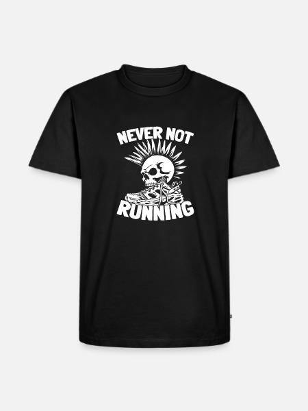 Ultramarathon - Männer Premium Bio T-Shirt - Schwarz